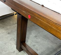 Open Box: Benchwright Extendable Dining Table (74"-104") - Rustic Mahogany