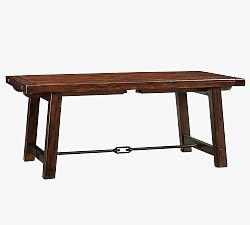 Open Box: Benchwright Extendable Dining Table (74"-104") - Rustic Mahogany