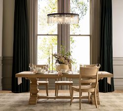Windham Glass Round Chandelier (30"-42")