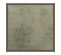 Open Box: The Ascent By Aileen Fitzgerald (30"Sq) - Dark Walnut Frame