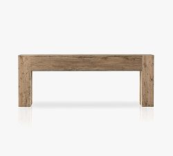 Open Box: Fia Console Table (86") - Rustic Wormwood Oak