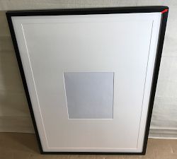 Open Box: Wood Gallery Frame (27"W x 39"L) - Black