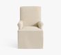 PB Comfort Roll Slipcovered Dining Armchair