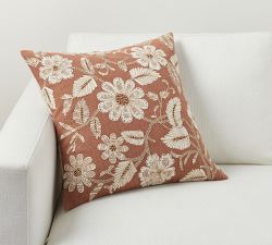 Corin Embroidered Pillow Cover