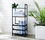 Malibu Metal Outdoor Pool Storage Towel Shelf