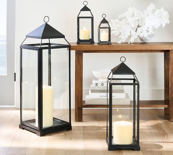 Glass Lanterns & String Lights | Pottery Barn
