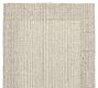 Chunky Border Wool Jute Rug