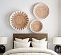 Sunny Handwoven Basket Wall Art