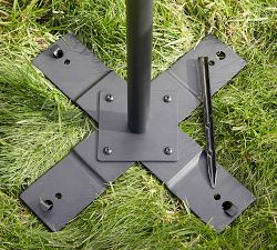 Outdoor Standing String Light Posts - Set of 2
