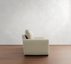 Pearce Modern Square Arm Sofa (66"&ndash;112")