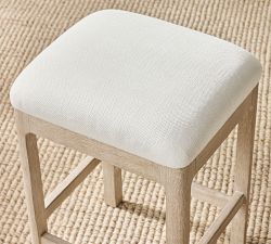 Aptos Backless Upholstered Counter Stool