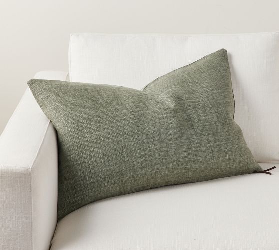 Belgian Linen Lumbar Pillow Cover