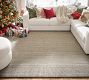 Chunky Border Wool Jute Rug