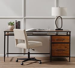 Juno Reclaimed Wood Writing Desk (67")