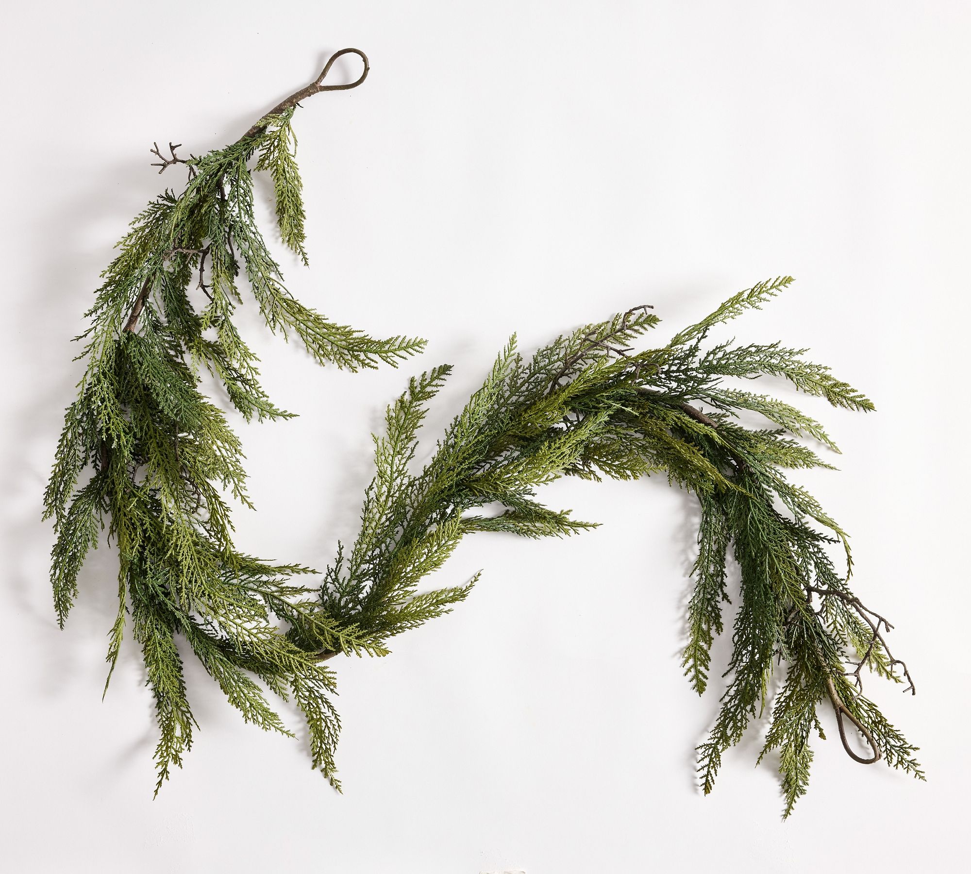 Faux Deluxe Cedar Garland