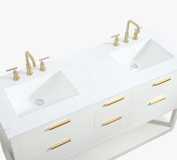 Larkin Double Sink Vanity (60"-72")