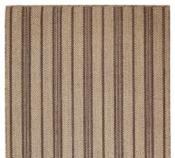 Custom Striped Sisal Rug