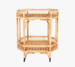 Jillian 27" Rattan Barcart