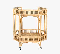 Jillian 27" Rattan Barcart