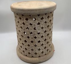 Open Box: Bodega Round Side Table (17") - Sandwash