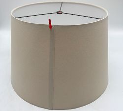 Open Box: Gallery Linen Tapered Drum Lamp Shade, Extra Large (20" Diam) - Sand