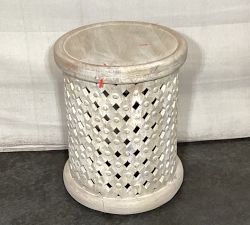 Open Box: Bodega Round Side Table (17") - Sandwash