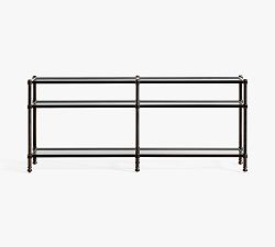 Open Box: Everson Grand Metal Console Table (73") - Bronze