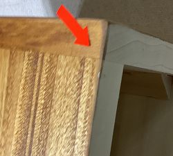 Open Box: Farmhouse Ledge (6"D x 60"W) - Aged Oak