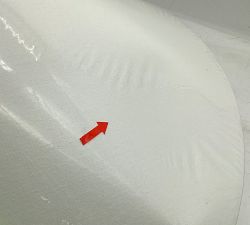 Open Box: Artisan Tapered Shade, Large (21" Diam) - White