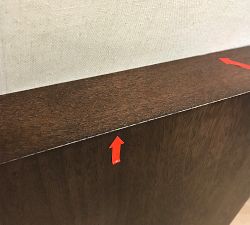 Open Box: Brighton Floating Wood Shelf (14"D x 48"W) - Walnut