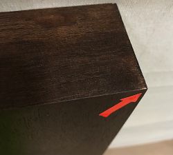 Open Box: Brighton Floating Wood Shelf (14"D x 48"W) - Walnut