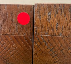 Open Box: Caldwell Bar Cabinet (38") - Rustic Mahogany