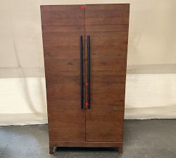 Open Box: Caldwell Bar Cabinet (38") - Rustic Mahogany