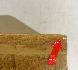 Open Box: Farmhouse Ledge (6"D x 60"W)- Aged Oak