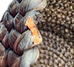 Open Box: Beachcomber Handwoven Basket, XL Tote Basket (20"Diam. x 22.75"H) - Chocolate