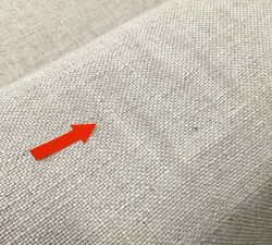 Open Box: York Slope Arm Grand Sofa (95"), 3X3, Down Blend - Performance Everydaylinen™ Oatmeal