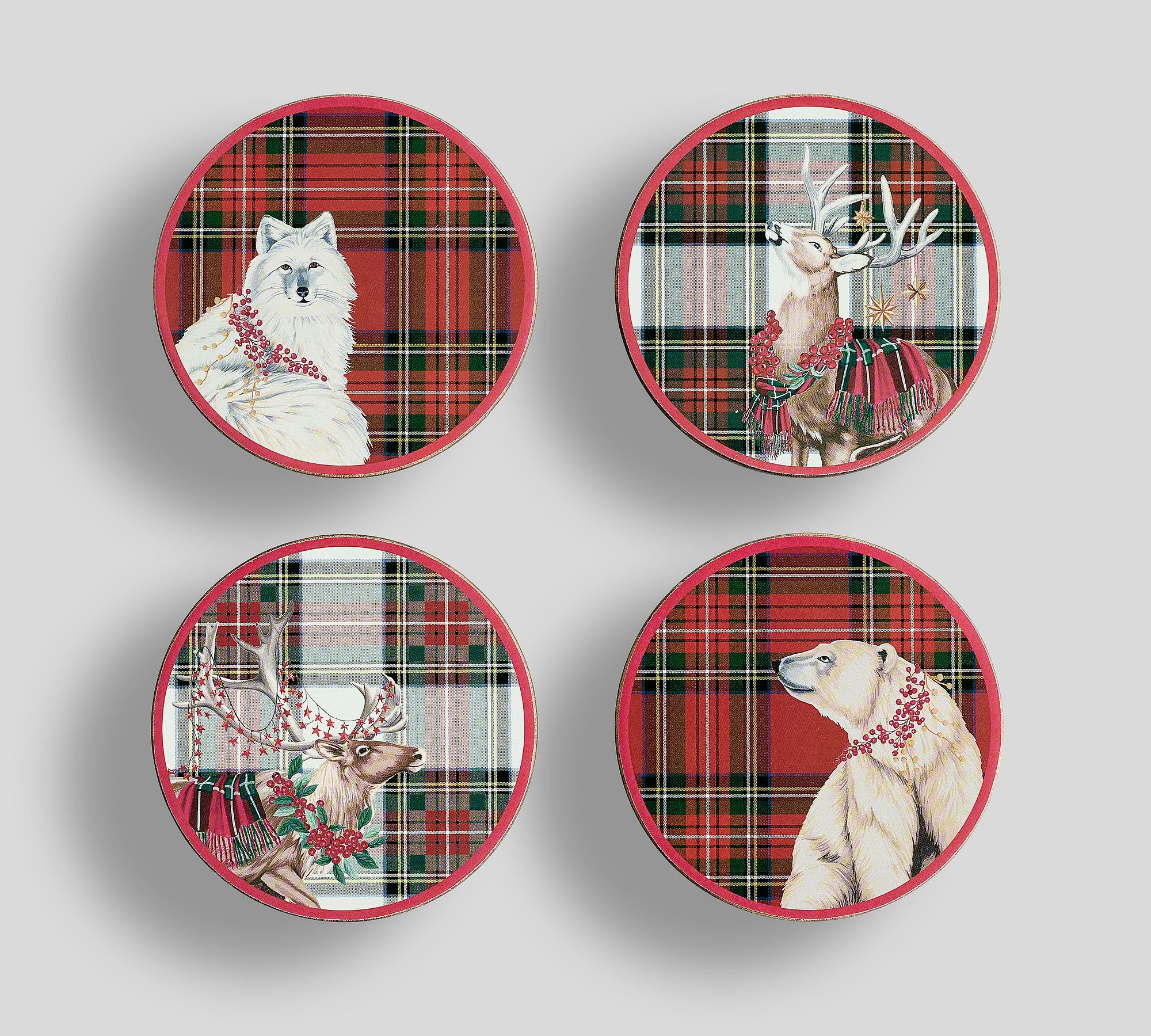 Enchanted Forest Cork Coasters