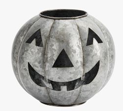 Galvanized Jack O'Lantern