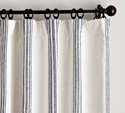 Riviera Striped Blackout Curtain