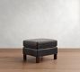 Tyler Leather Ottoman (26")
