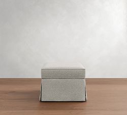PB Comfort Slipcovered Ottoman (30")