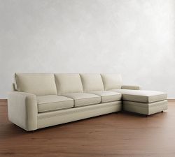 Pearce Square Arm Chaise Sectional (101"&ndash;141")