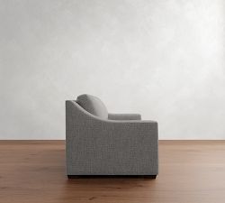 York Slope Arm Trundle Sleeper Sofa (87")