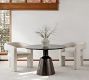 Bent Round Pedestal Dining Table (46")