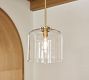 Anderson Clear Glass Dome Pendant (12"-15")
