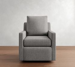 Ayden Square Arm Swivel Glider