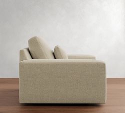 Big Sur Square Arm Deep Seat Swivel Chair