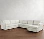 Shasta Square Arm 4-Piece Wedge Sectional (133")