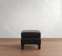 Tyler Leather Ottoman (26")