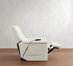 Irving Roll Arm Power Lift Recliner